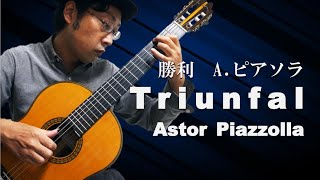 Download lagu Triunfal - Astor Piazzolla（Guitar）arr. Villadangos mp3