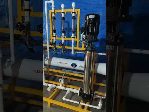 Automatic Industrial Water Treatment Plant