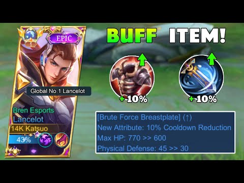 NEWLY IMPROVE AGGRESSIVE BUILD FOR LANCELOT! ( TRY THIS! )