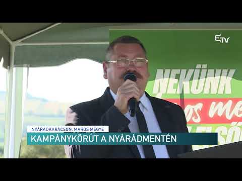 Kampánykörút a Nyárádmentén – Erdélyi Magyar Televízió
