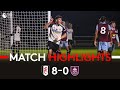 ACADEMY HIGHLIGHTS | Fulham U21 8-0 Burnley U21 | Young Whites Fire EIGHT Past Burnley! 🔥