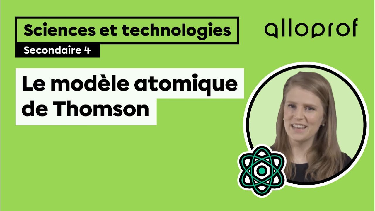 Le modèle atomique de Thomson