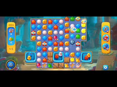 Fishdom 6943 Super Hard Level - NO 💣🧨💥