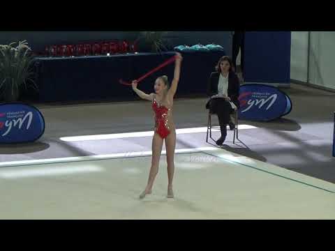 Ilona AUVARO corde - 2019 Championnat de France Créteil AA (junior Elite)