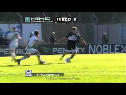 Gol de Oreja Gimnasia 1   Banfield 0 Fecha 16 Primera División 2014