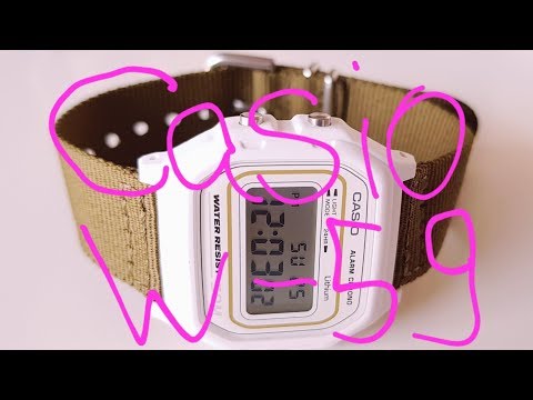 Casio Men's Watch W-59B-7AVEF Nylon Beige — Joyeriacanovas