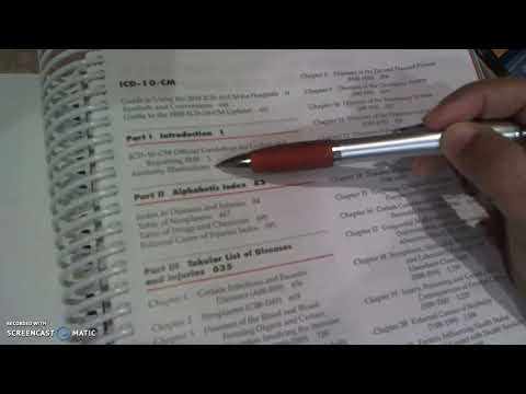 How to code from ICD-10 Book