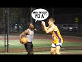 Trash Talker Tried To FIGHT ME!!! (Mic'd Up 5v5 Basketball)