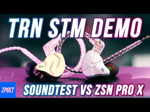TRN STM Soundtest vs KZ ZSN PRO X - Popular $20 Hybrid Battle!