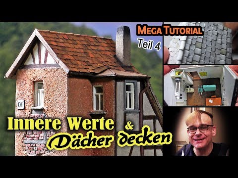MEGA TUTORIAL Modellbau #Blockstelle #Oberpreuschwitz / Teil 4 - Gebäude in H0 #kunstmichiworld 074