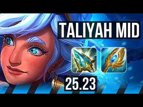 TALIYAH vs FIZZ (MID) | KR Master | 25.23