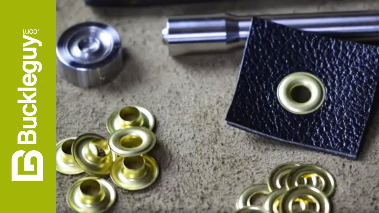 How to Set Grommets in Leather