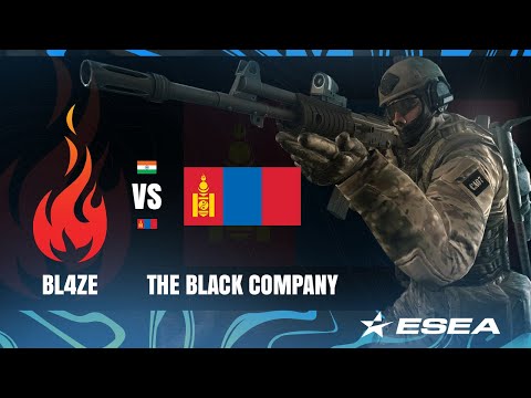 BLAZE ESPORTS VS THE BLACK COMPANY - ESEA OPEN SEASON 36 (ASIA-PACIFIC)