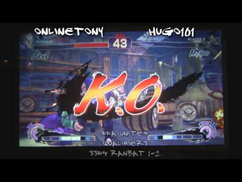 Team FFA United Qualifiers SSF4 Ranbat 1-2 m09 OnlineTony vs hugo101 LF