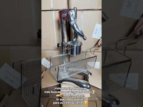 ¡Volvieron las Máquinas más buscadas por Emprendedores👨‍🍳! 🚚📦Por fin llegaron lo que todos querían🤗