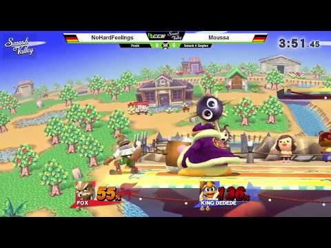 CCExSV - NoHardFeelings (Lucina, Fox) Vs. Moussa (Dedede, Baxo) - Pools - Smash 4 Singles