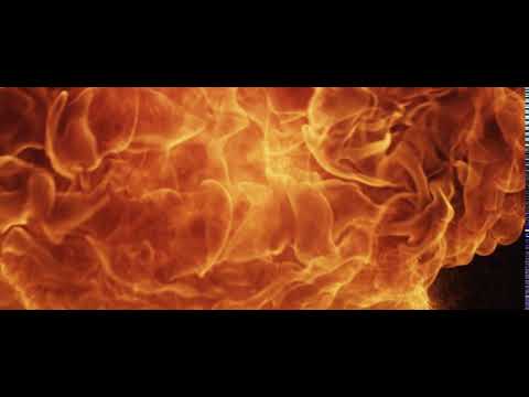 4K slow motion fire flame Part 2 \ Free stock video footage