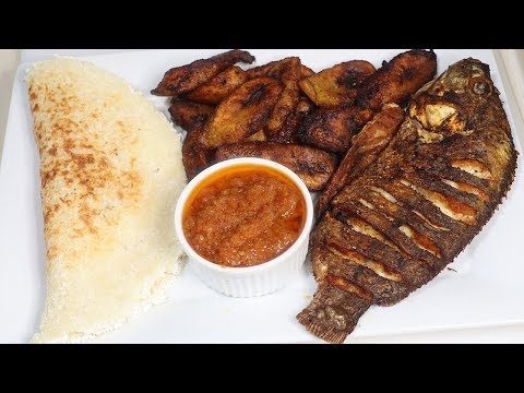 Fried Fish With Plantain Is The Best Combination| Twenty-Ninth Video | Dada's FoodCrave Kitchen