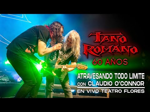 Tano Romano - Atravesando todo limite con Claudio O'connor (En vivo - cover Hérmetica)