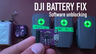 DJI Dead Battery - Fix with CP2112 adaptor