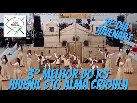 2º Dia - JuvEnart - 3º Lugar e Gostinho de Primeiro - Juvenil CTG Alma Crioula