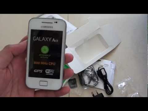 Samsung Galaxy Ace: How to Insert SIM Card