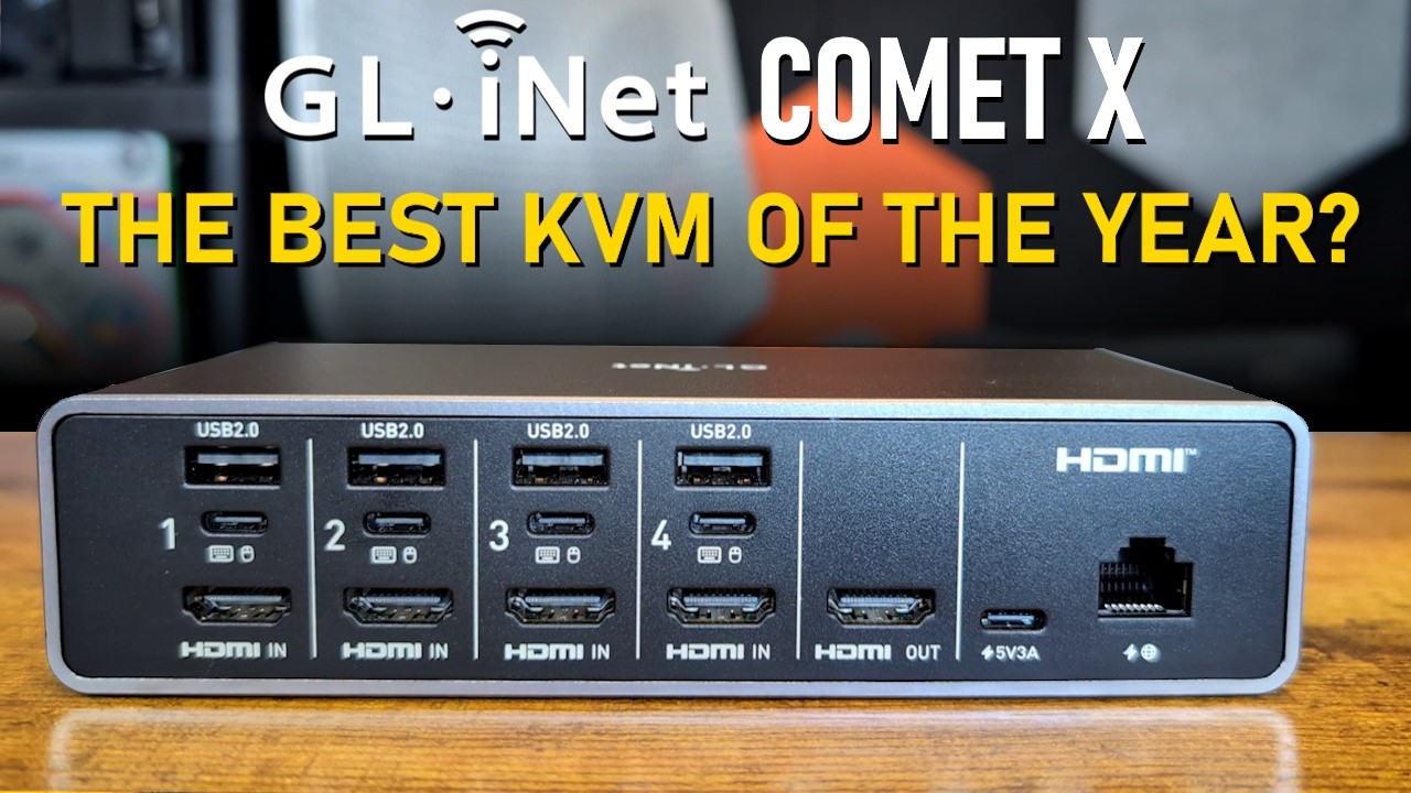 Gl.iNet Comet X – Is this the PERFECT KVM of 2026?