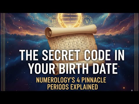 The Secret Code in Your Birth Date: Numerology's 4 Pinnacle Periods Explained numerology  #spiritual