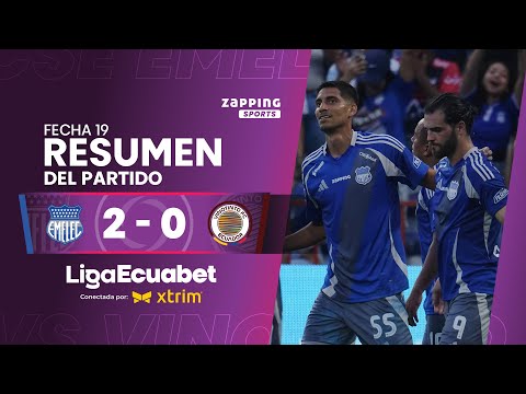 CS Emelec 2 - 0 Vinotinto / Fecha 19 / Liga Ecuabet conectada por Xtrim