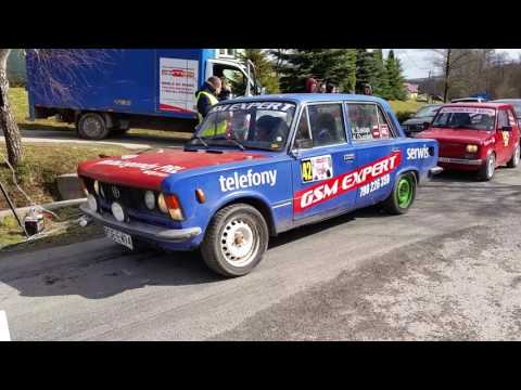 Super Oes Brzeziny 2017 k4 klasa Fiat 125p Proto