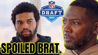 NFL Fans SMASH CALEB WILLIAMS after SPOILED BRAT EGO MANIAC Interview with Ryan Clark!