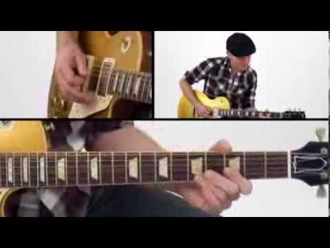 30 Blues Grooves - #18 Seeing You Go - Guitar Lesson - Jeff McErlain