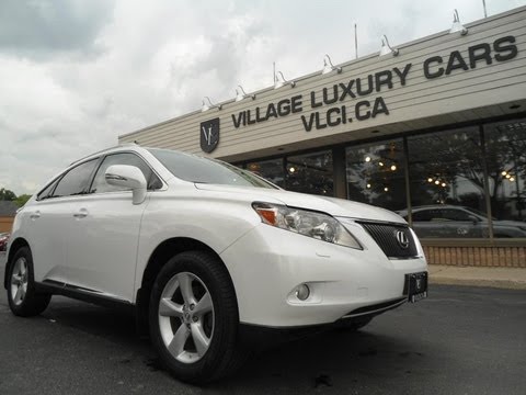 2010 Lexus RX350 in review - Village Luxury Cars Toronto