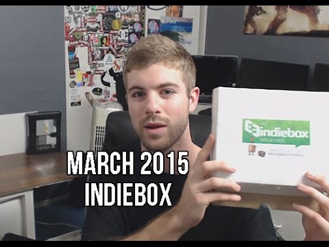 What is Indiebox? March 2015 Indiebox Unboxing! Risk Of Rain With Bonus Content.