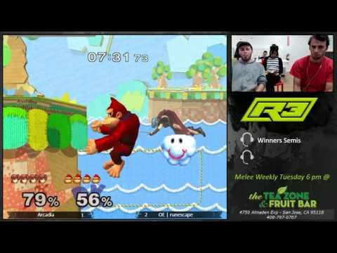 BM11 Winners Semis - OE | runescape (Donkey Kong) v Arcadia (Marth)