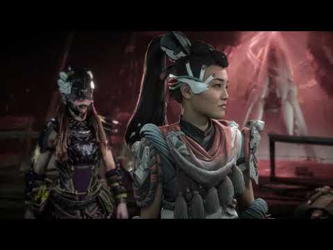 Aloy Tells Seyka About Nemesis Horizon Forbidden West The Burning Shores