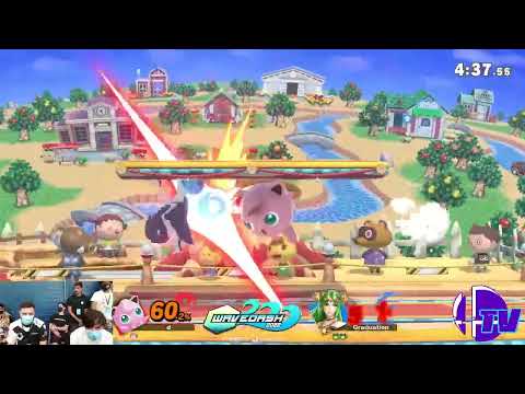 WaveDash 2022 Top 48 Losers Round 3 - Midnight VS Hungrybox