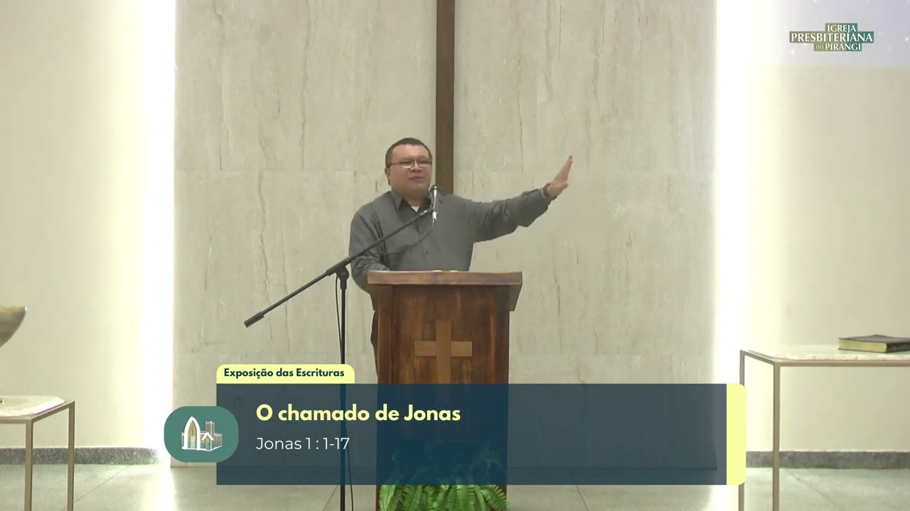 O chamado de Jonas - Jonas 1:1-17 | Rev.  Diogo Jorge Gonçalo #jonas