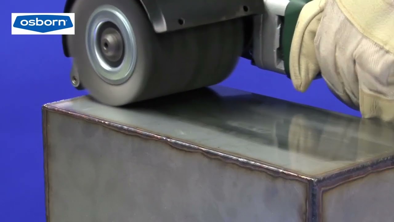 Crimped Wire Wide Face Wheel Brush