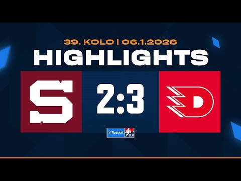 Highlights | HC Sparta Praha vs. HC Dynamo Pardubice 2:3 | 06.01.2026
