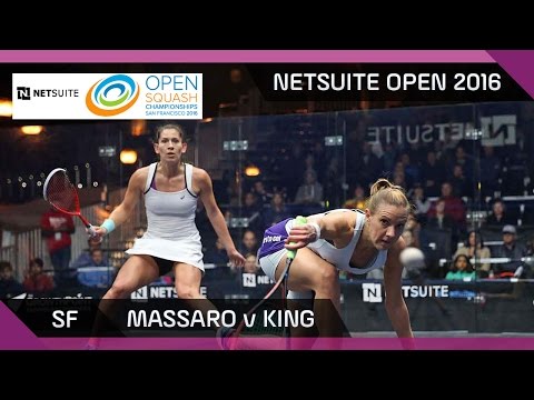 Squash: Massaro v King - NetSuite Open 2016 - SF Highlights