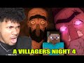 MINECRAFT THE ANIME Minecraft A Villager S Night Part 4 Reaction