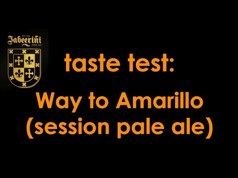 HBW How to brew Way to Amarillo session pale ale (taste test)