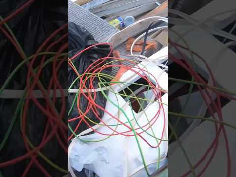 Dumpster Diving Copper Wire Grab!!