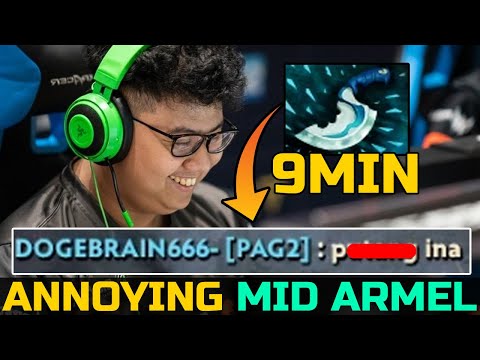 ARMEL ANNOYING MID - MASTER TIER FAST 9 MINUTE DAGGER BUILD DOTA 2