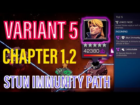 Variant 5 Chapter 1.2 Stun Immunity Path | Marvel Contest Of Champions