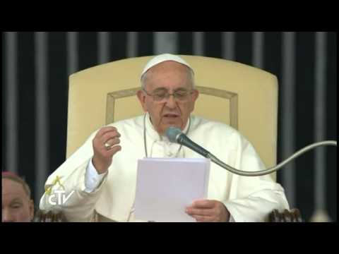 AUDIÊNCIA GERAL - PAPA FRANCISCO - 23/04/2014 - DUBLADO