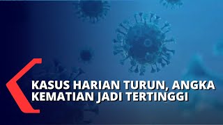 Download lagu Kasus Harian Covid-19 Turun dan Angka Kematian Harian Jadi Tertinggi di Dunia mp3