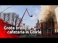 Grote brand in cafetaria in Goirle