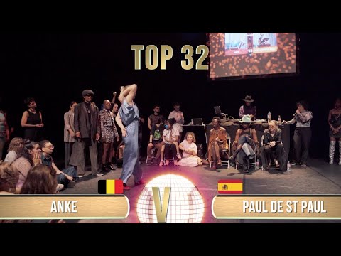 ANKE (BE) vs PAUL DE ST PAUL (ES) | TOP32 | All Europe Waacking Festival 2022